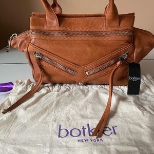 Botkier satchel bag. Brown.
